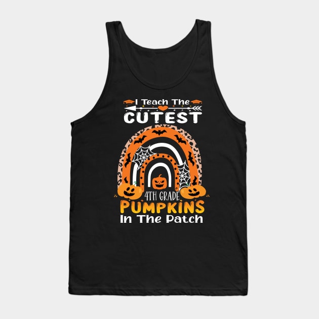 I teach the cutest 4th grade pumpkins in the patch.. Teacher Halloween gift idea Tank Top by DODG99